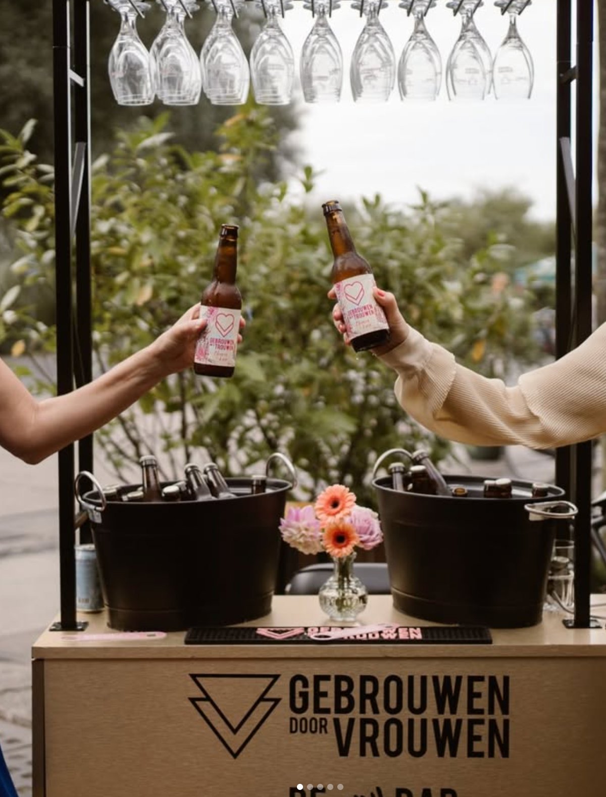 Gebrouwen door Vrouwen aan het werk