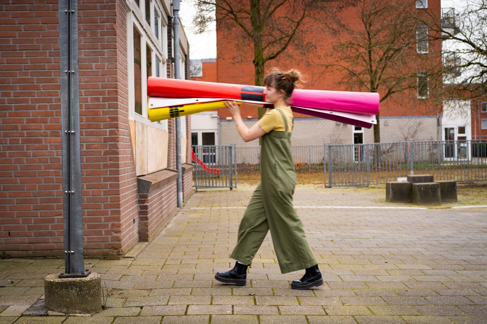 Studio Fiep aan het werk